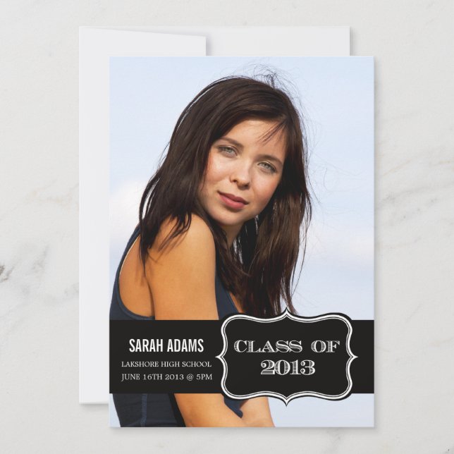 Anúncio Classe Trendy Black Label de Graduação 2013 (Frente)