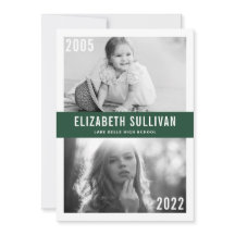 Classe Verde Então e Agora de Graduação 2022