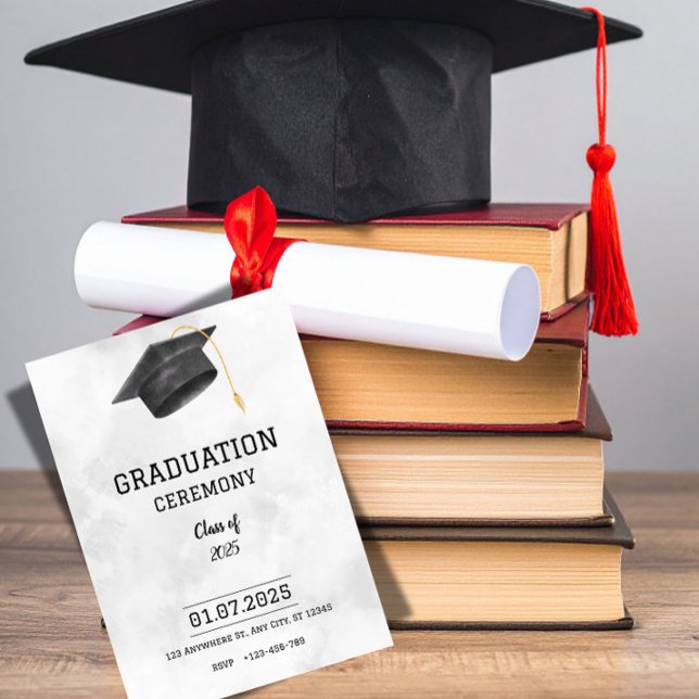 Anúncio Clássico Formal de Graduação  (Criador carregado)