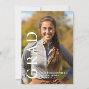 Anúncio Clássico Moderno Minimalista Grad