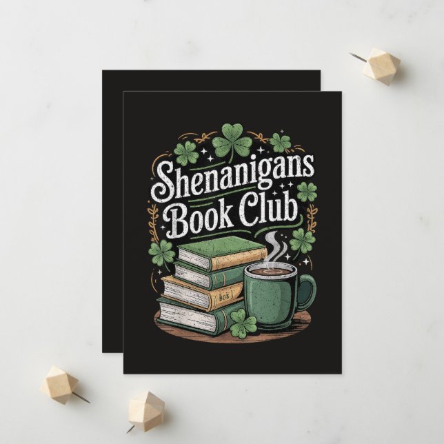 Anúncio Clube do Livro Dia de São Patrício (Frente/Verso In Situ)