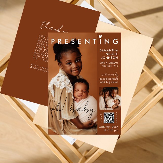 Anúncio Cobrir da Revista Chic Photo Nascimento do Bebê (Criador carregado)