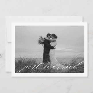 Anúncio Código QR de Casamento Clássico Recém-Casados