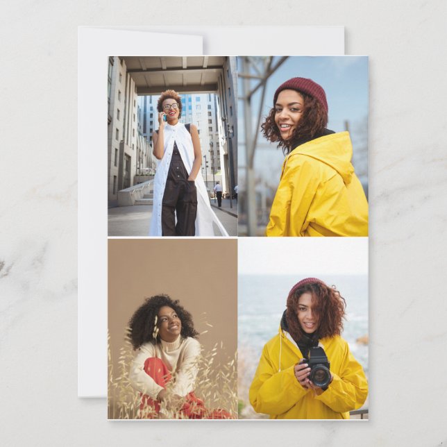 Anúncio Colagem de Fotografias do Design 4 (Frente)