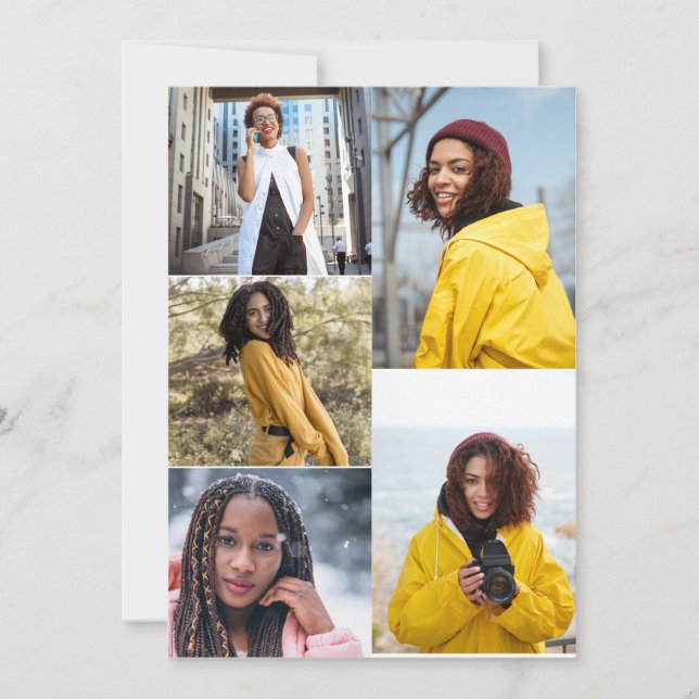 Anúncio Colagem de Fotografias do Design 5 (Frente)