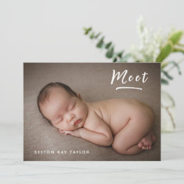 Anúncio Colagem de Fotografias Novo e Simples Bebê