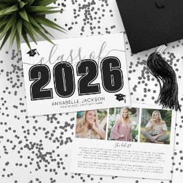 Anúncio Colagem de Fotos de Graduação Simples Graduado