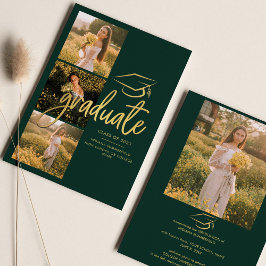 Anúncio Colagem de Fotos do Formando Verde 2025