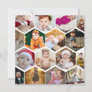 Anúncio Colagem de Fotos do Hexagon