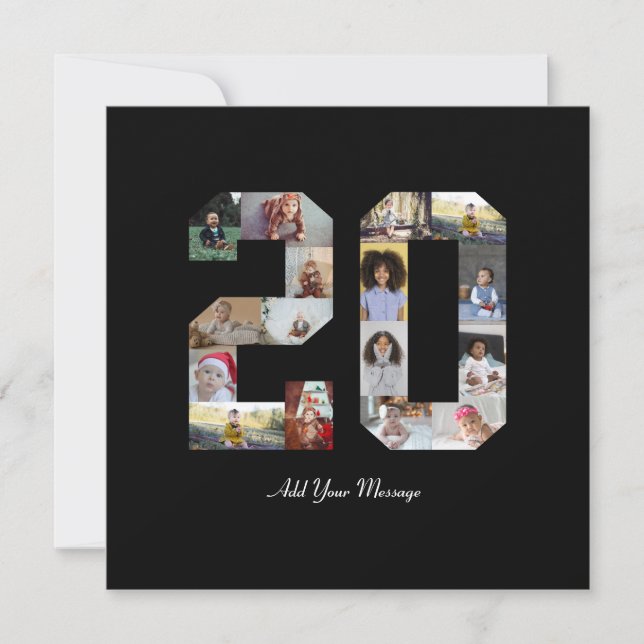 Anúncio Colagem de Fotos Número 20 (Frente)