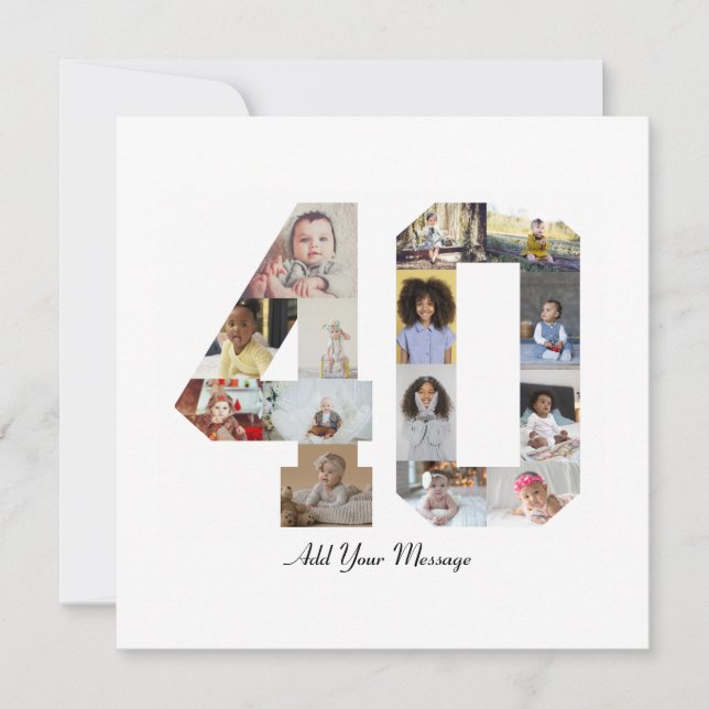 Anúncio Colagem de Fotos Número 40 (Frente)