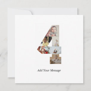 Anúncio Colagem de Fotos Preta e Branco Número 4