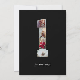 Anúncio Colagem de Fotos Preto e Branco Número 1