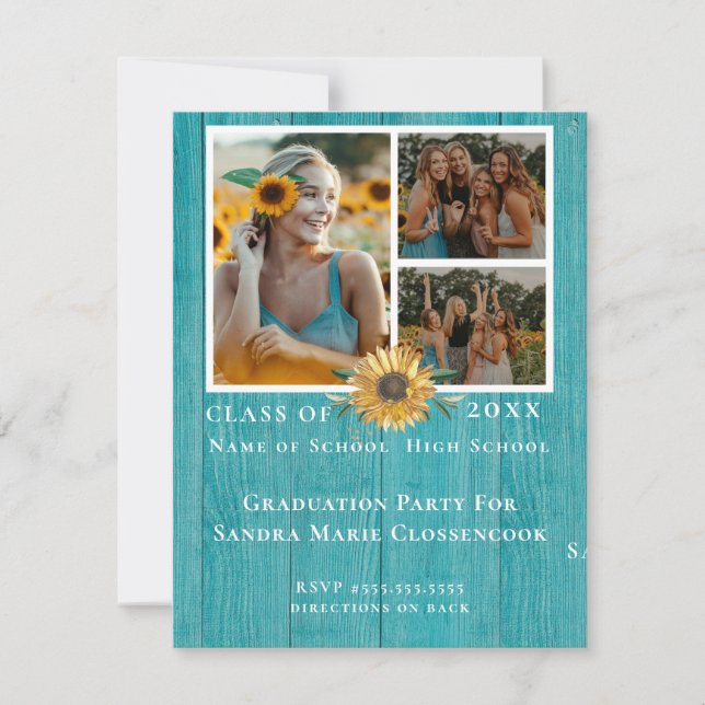 Anúncio Colagem fotográfica festa de formatura amarela gir (Frente)