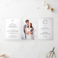 Casamento de Fotografias Modernas, Negra e Branca,