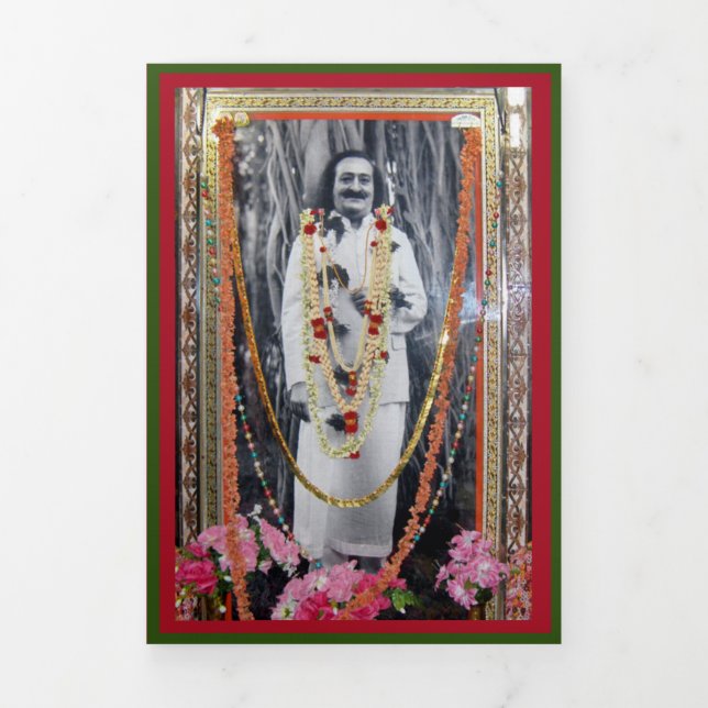 Anúncio Com Dobra Tripla Feliz Mehermas (Cobrir)