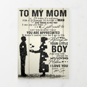 Anúncio Com Dobra Tripla Filho Da Minha Mãe   Casa Decor   Presente Para M