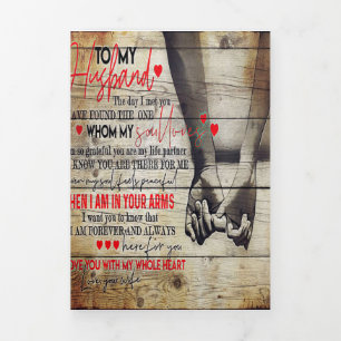 Anúncio Com Dobra Tripla Para Meu Marido Presente   Lindo Presente de Nova 