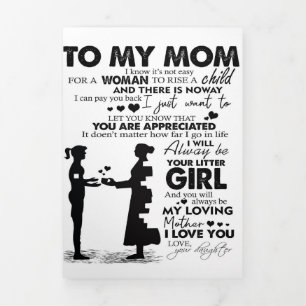 Anúncio Com Dobra Tripla Para o Decor da Casa da Minha Mãe   Presente Para