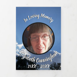 Anúncio Com Dobra Tripla Sun Rays Cinco Fotografias Memorial