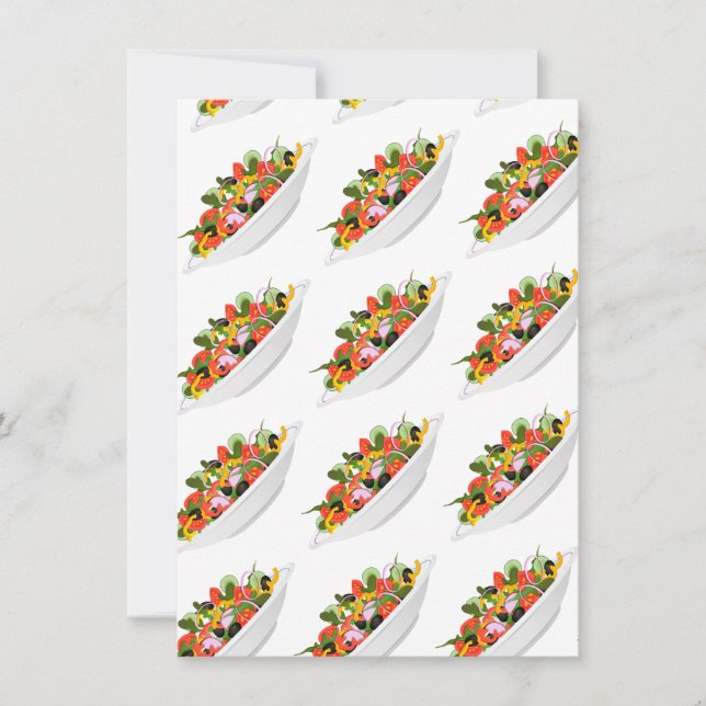 Anúncio Coma mais plantas com cartazes de motivação de sal (Frente)