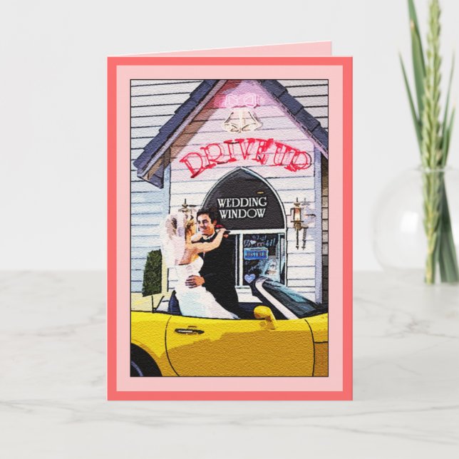 Anúncio Conduza acima do casamento (Frente)