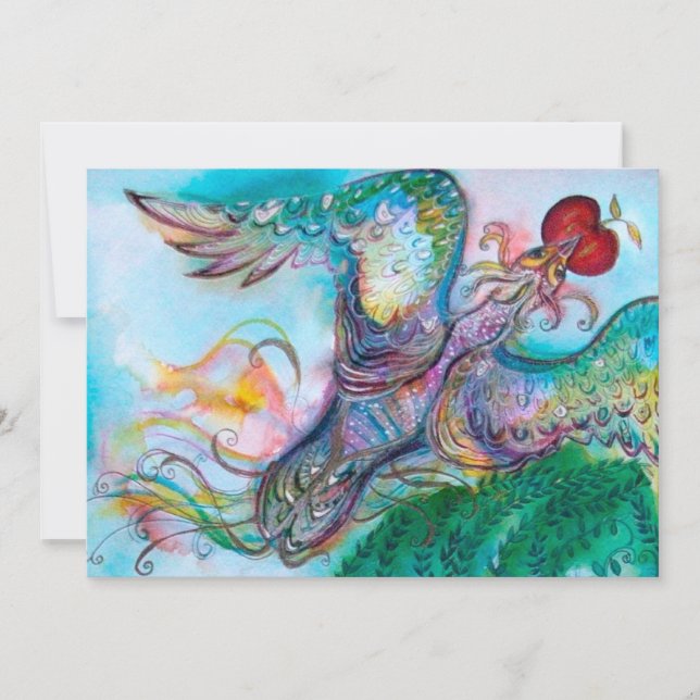 Anúncio CONTO/FOENIX DA FAIXA TURCA COM MAÇÃ, branco (Frente)