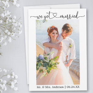 Anúncio Coração Da Caligrafia Nos Casamos