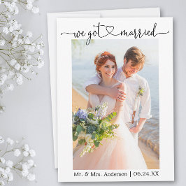 Anúncio Coração Da Caligrafia Nos Casamos