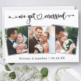 Anúncio Coração Da Caligrafia Nos Casamos 3 Fotos De Casam