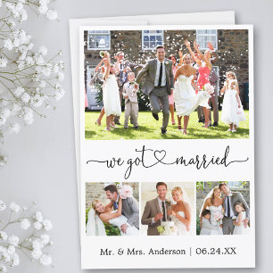 Anúncio Coração Da Caligrafia Nos Casamos 4 Casamentos Fot