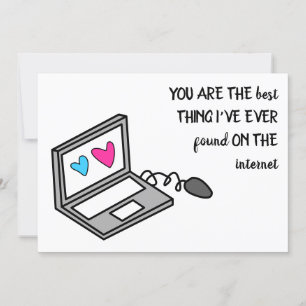 Anúncio Corações Engraçados do Dia dos Namorados Computado