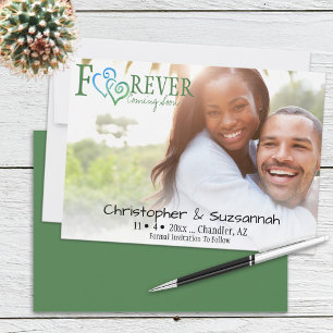 Anúncio Corações Vinculados a Azul Verde Para SEMPRE Salve