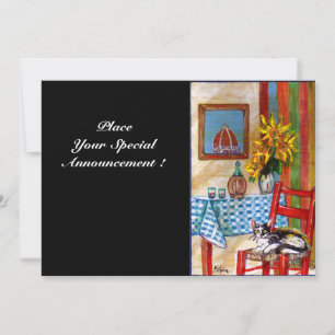 Anúncio COZINHA ITALIANA EM FLORENÇA, Azul Vermelho