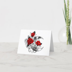 Anúncio Crescente Mecânico com Rosas vermelhas