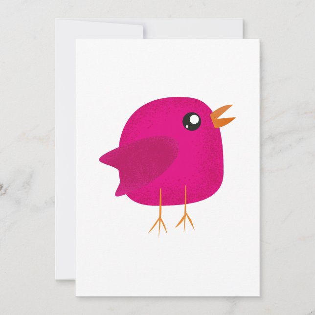 Anúncio Crianças, passarinho fofo (Frente)