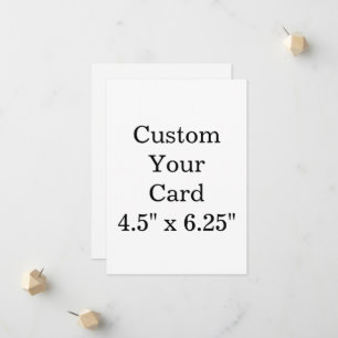 Anúncio crie seu 4,5" x 6,25" Quadrado personalizado