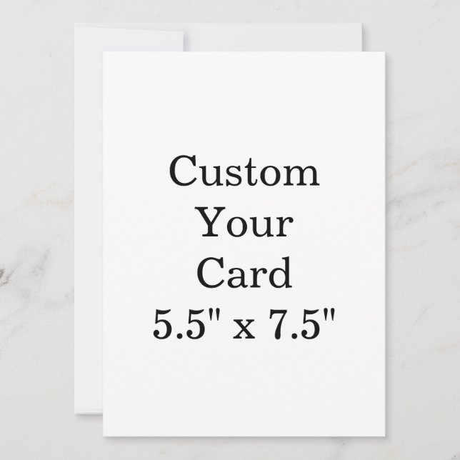 Anúncio crie seu 5.5" x 7.5" Squared personalizado (Frente)