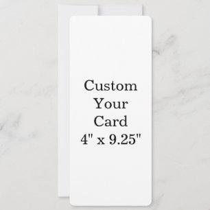 Anúncio crie seu personalizado 4" x 9.25" redondo