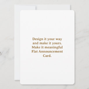 Anúncio Crie seu Personalizado 5.5" x 7.5" Arredondado