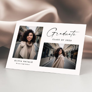 Anúncio Cursos de Caligrafia Moderna com Dois Graduações d