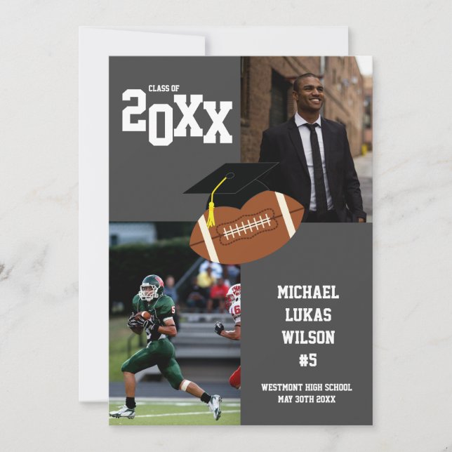 Anúncio da Cinza de Futebol (Frente)