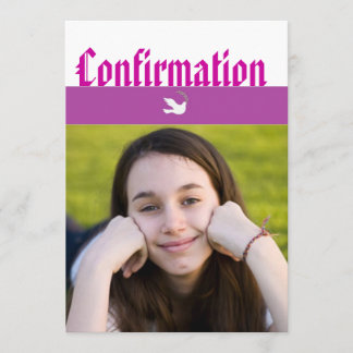 Anúncio da confirmação