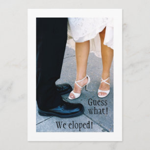 Anúncio da Elopement