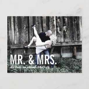 Anúncio da Elopement