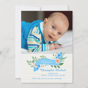 Anúncio da foto da fita azul