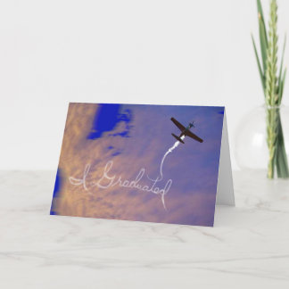 Anúncio da graduação