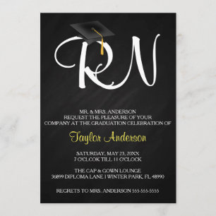 Anúncio da graduação da escola de cuidados do