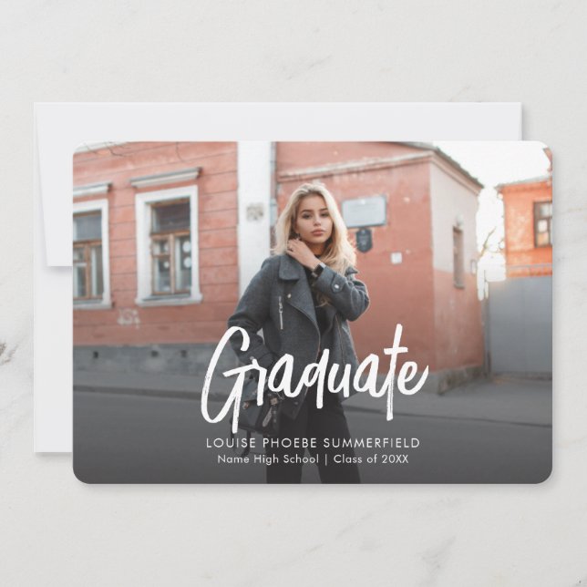 Anúncio da Graduação de Fotos 2025 Modern (Frente)