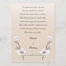 Anúncio da libertação de Cherry Blossoms